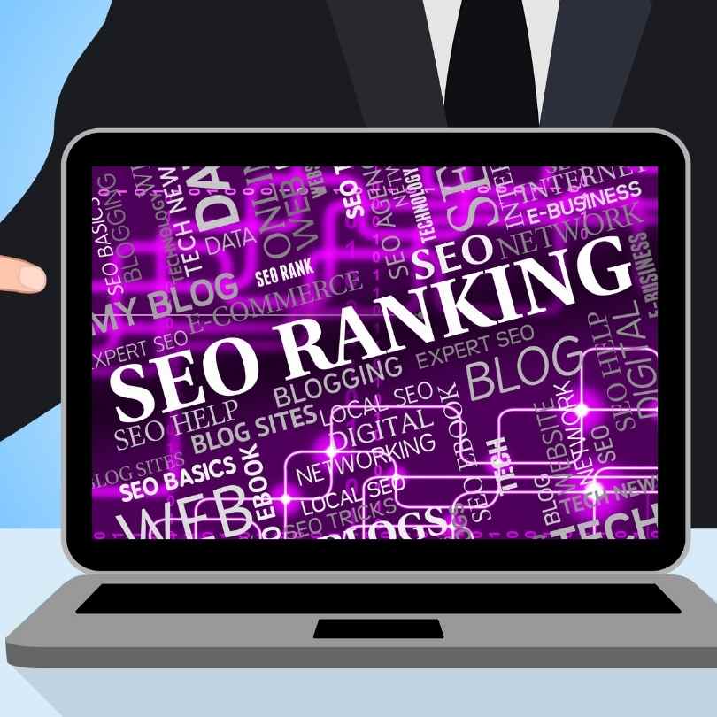 rank website on google